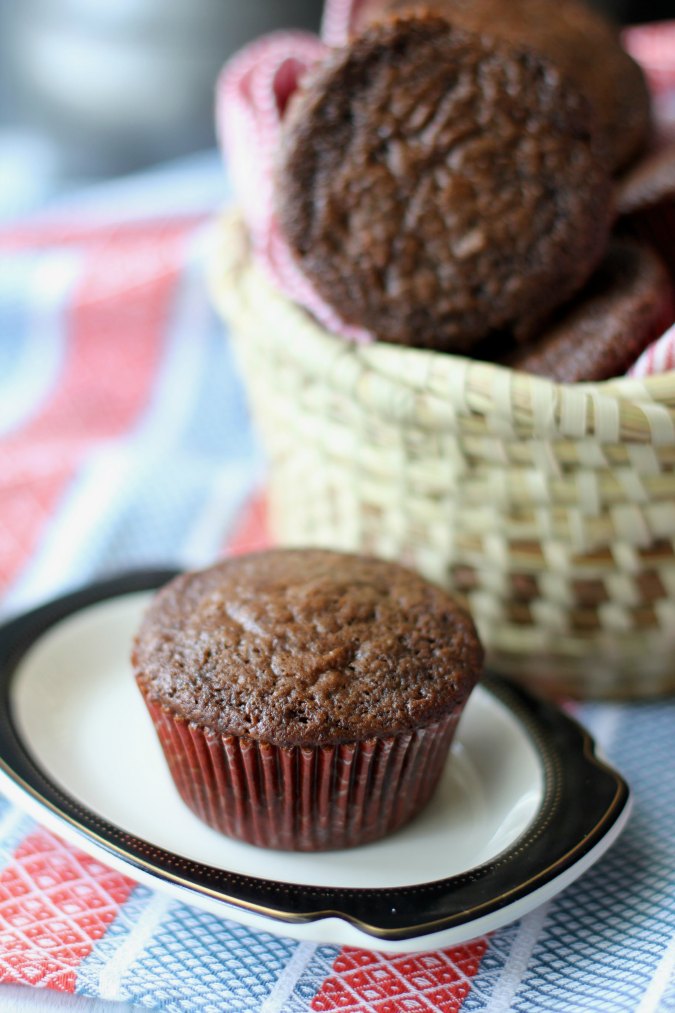 Small Batch Chocolate Chocolate Chip Muffins Karen's Kitchen Stories