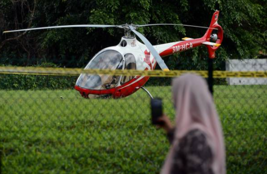 Helikopter Terhempas Taman Melawati