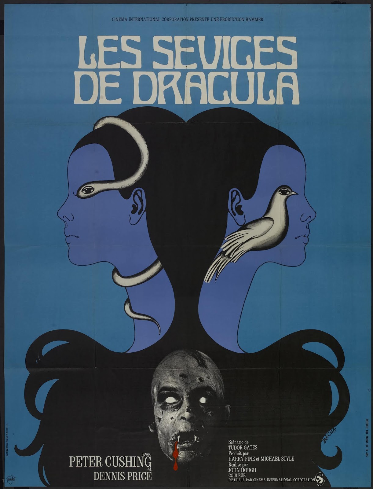 MONSTER BRAINS French Horror Film Posters