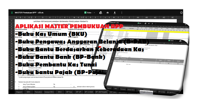 Fokus Guru Aplikasi Master Pembukuan BPP Bendahara