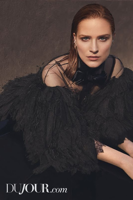 Evan Rachel Wood Featured for Dujour Magazine - Winter 2019