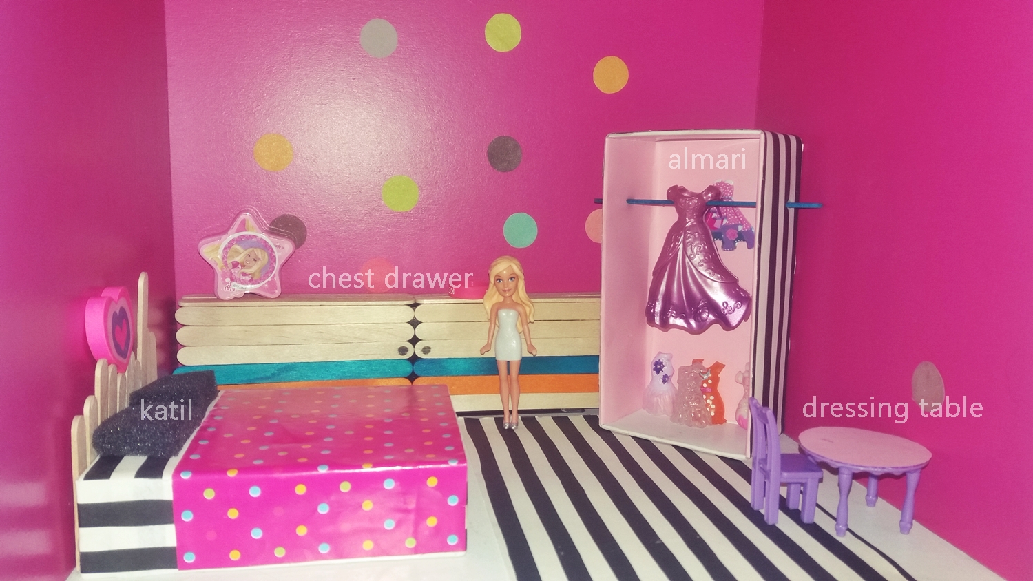 Baju Tidur Barbie Mainan