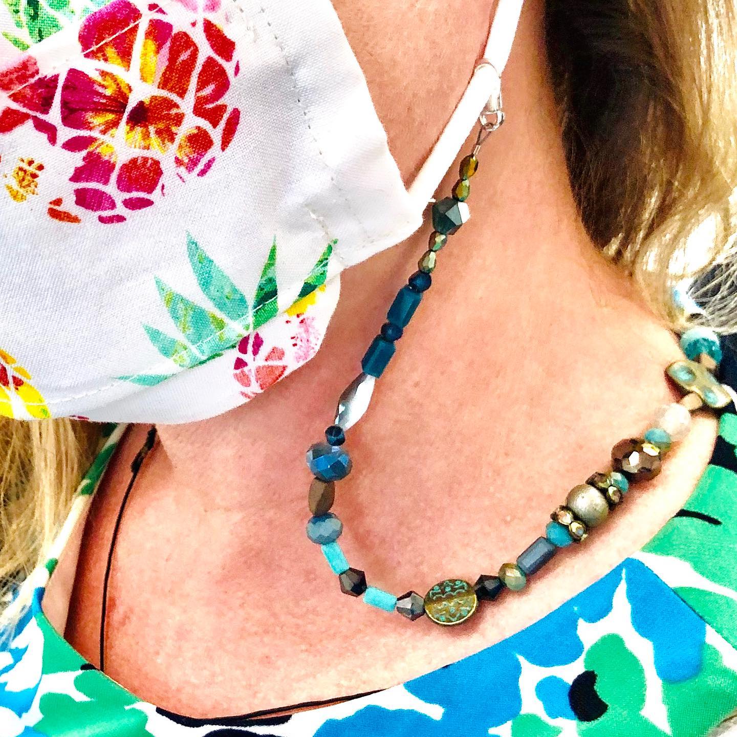 DIY Mask Holder Necklace