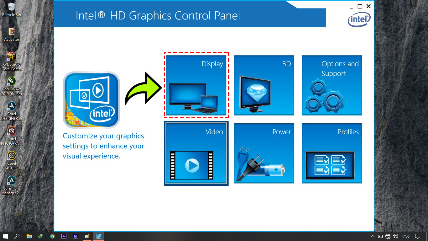 Установка интел. Intel Control Panel. Intel Graphics Control Panel download. Intel Graphics Control Panel.