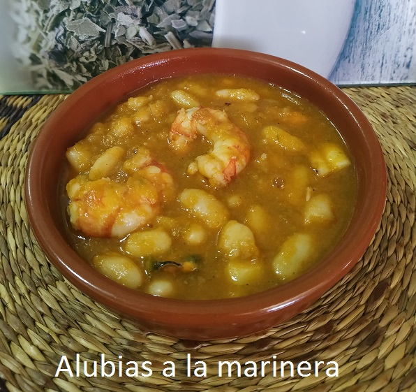 Alubias a la marinera