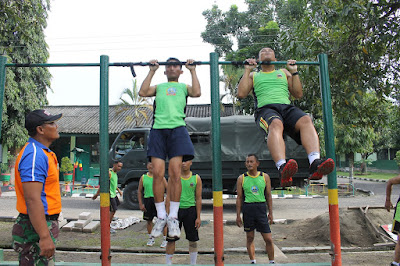 TOLAK UKUR PEMBINAAN FISIK ANGGOTA KODIM LAKSANAKAN GARJAS