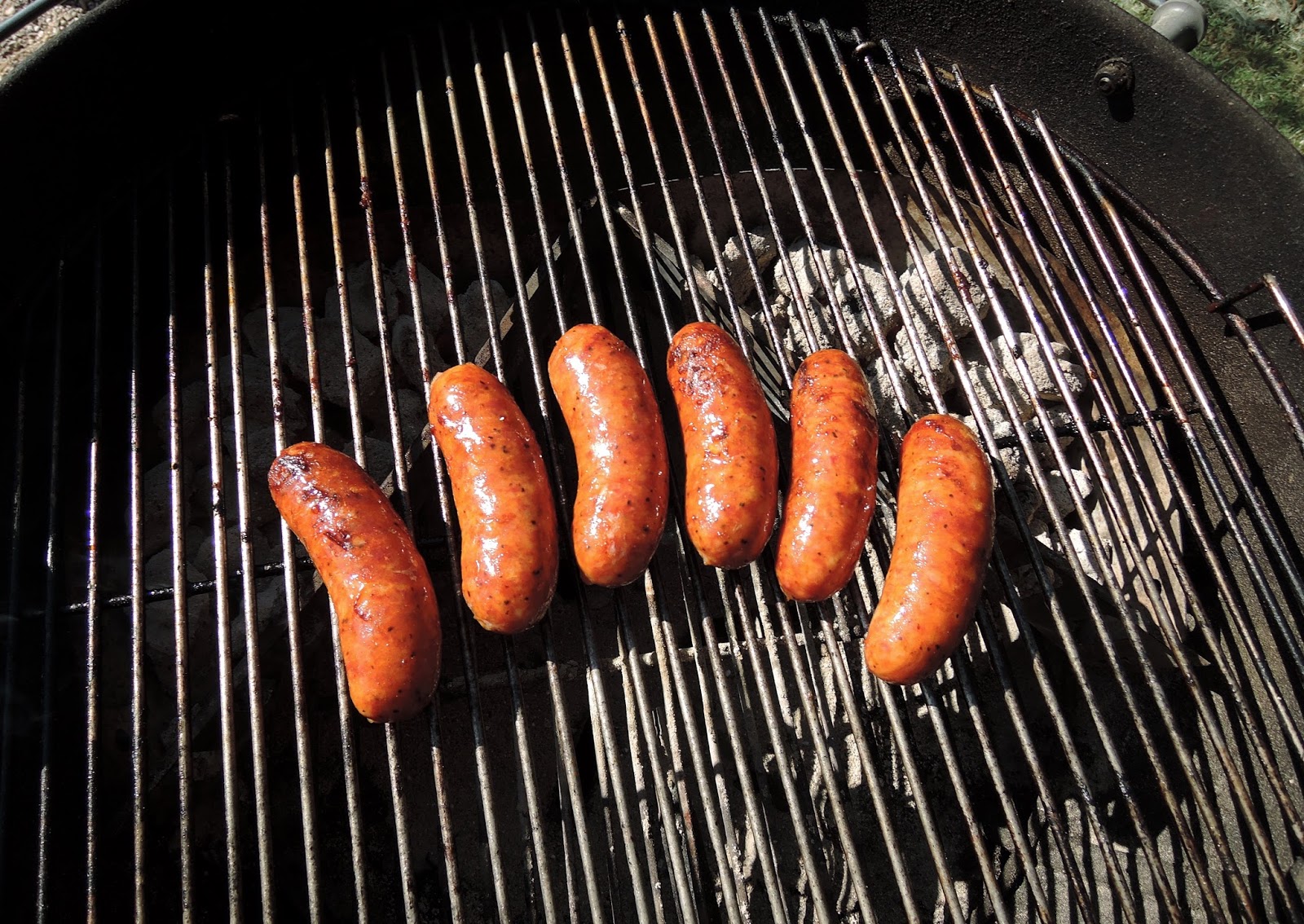 The Briny Lemon Grilled Sausages with BourbonMolasses Sauce