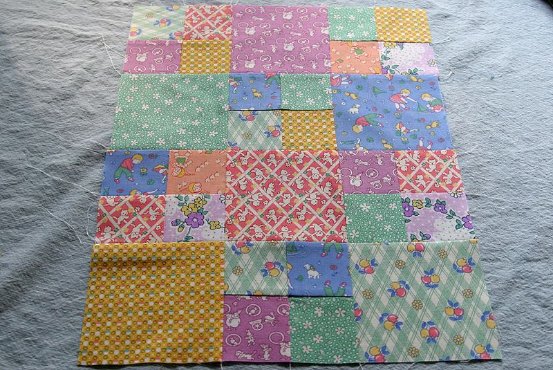 Simple Patchwork Quilt Blanket Sewing Tutorial
