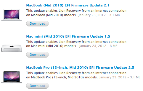 mac mini efi firmware update 1.7