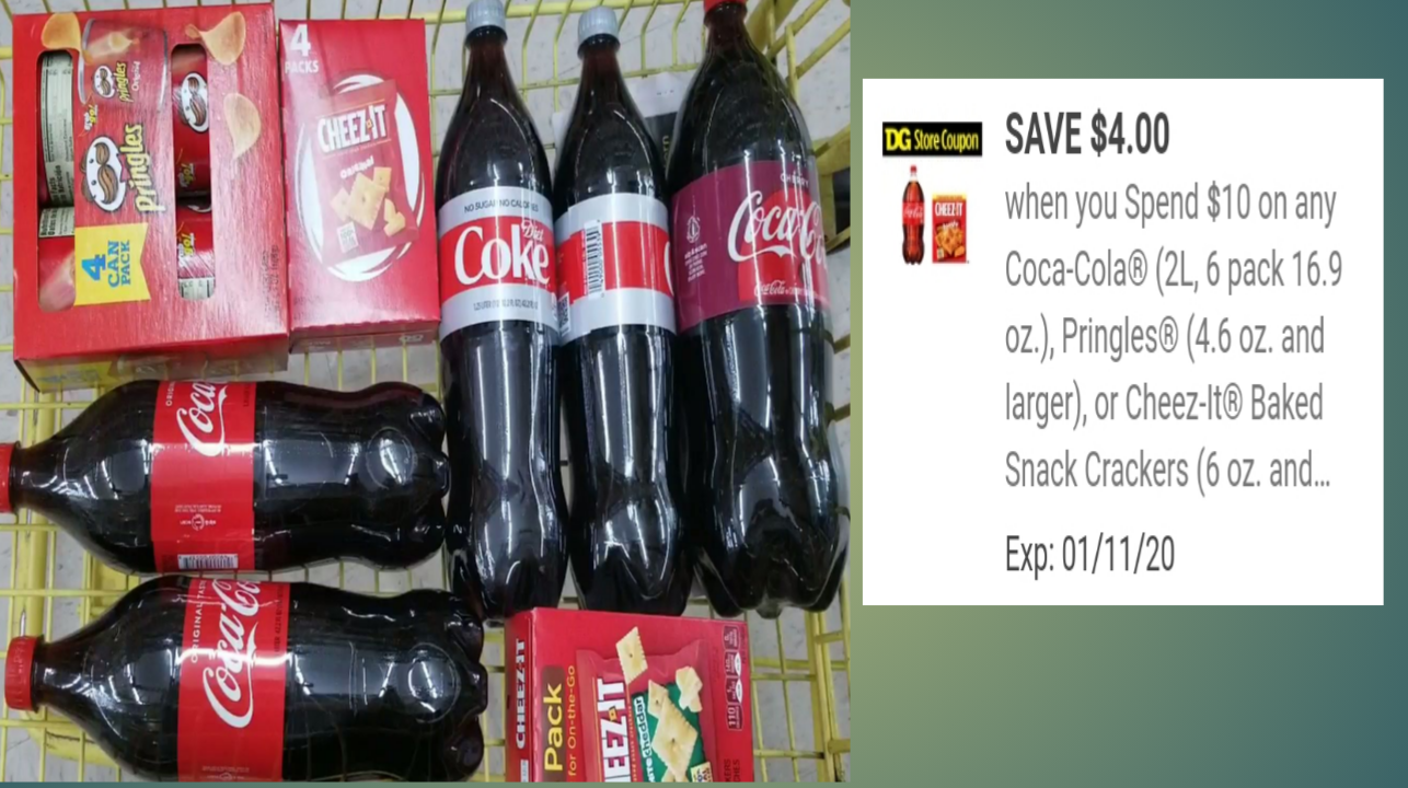 DOLLAR GENERAL ALL DIGITAL COKE COLA SCENARIOS