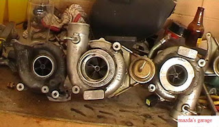 mazda's garage: Hybrid Turbo On BPT & B6T.