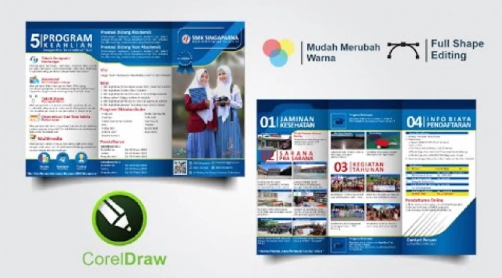 Brosur Ppdb Tk Cdr desain spanduk keren