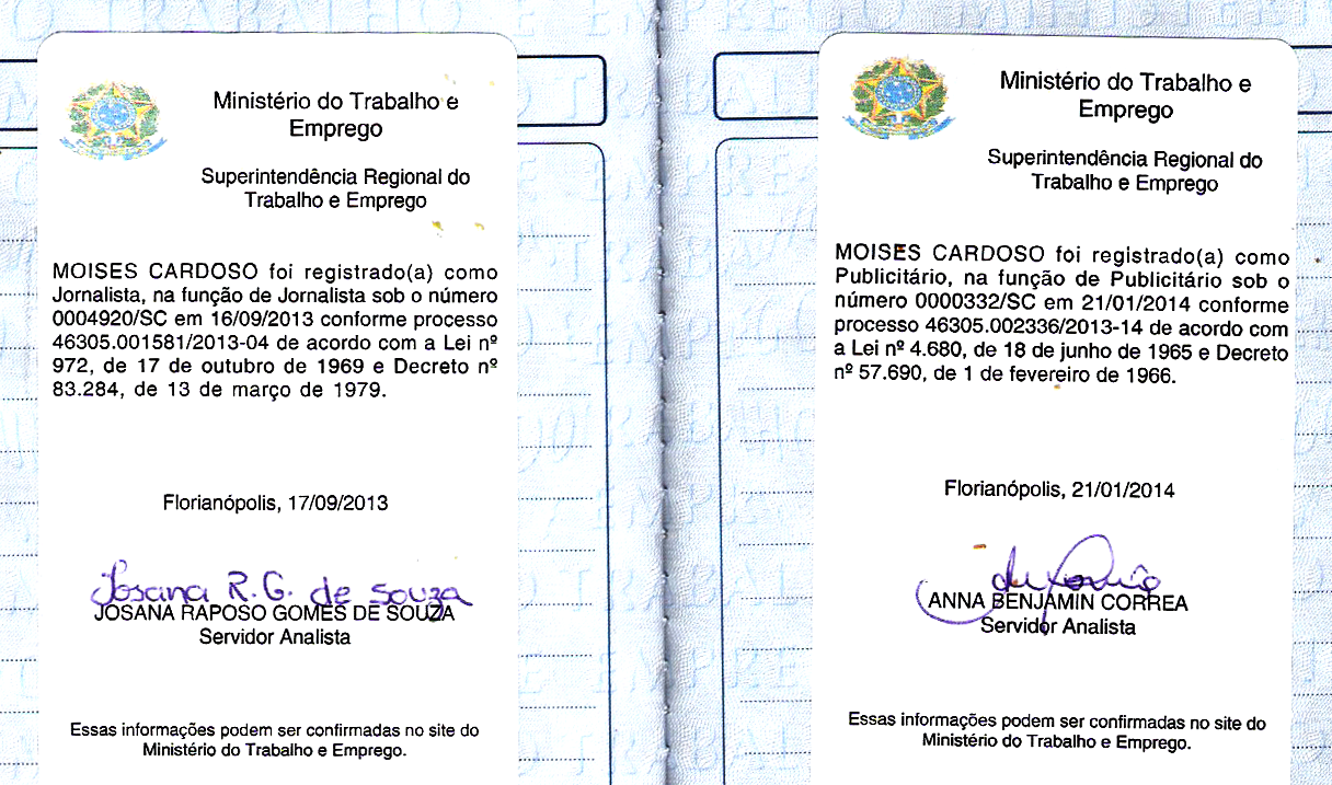 #GaloFameg: Registro Profissional de Publicitário