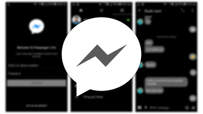 Messenger Lite Dark Version Mod Free Download
