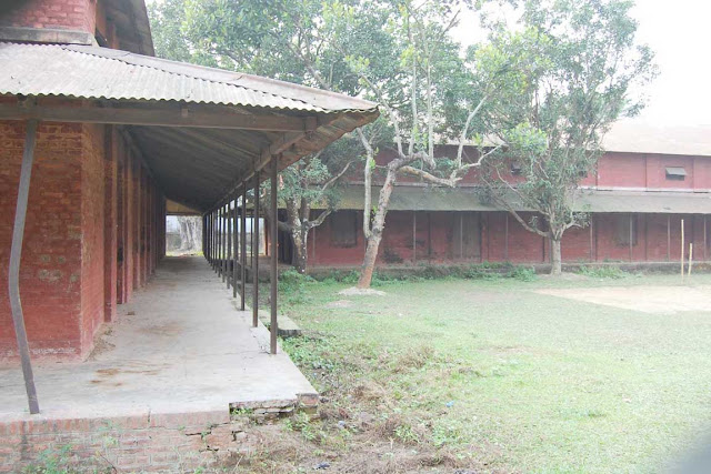 Ganja Society complex in the town