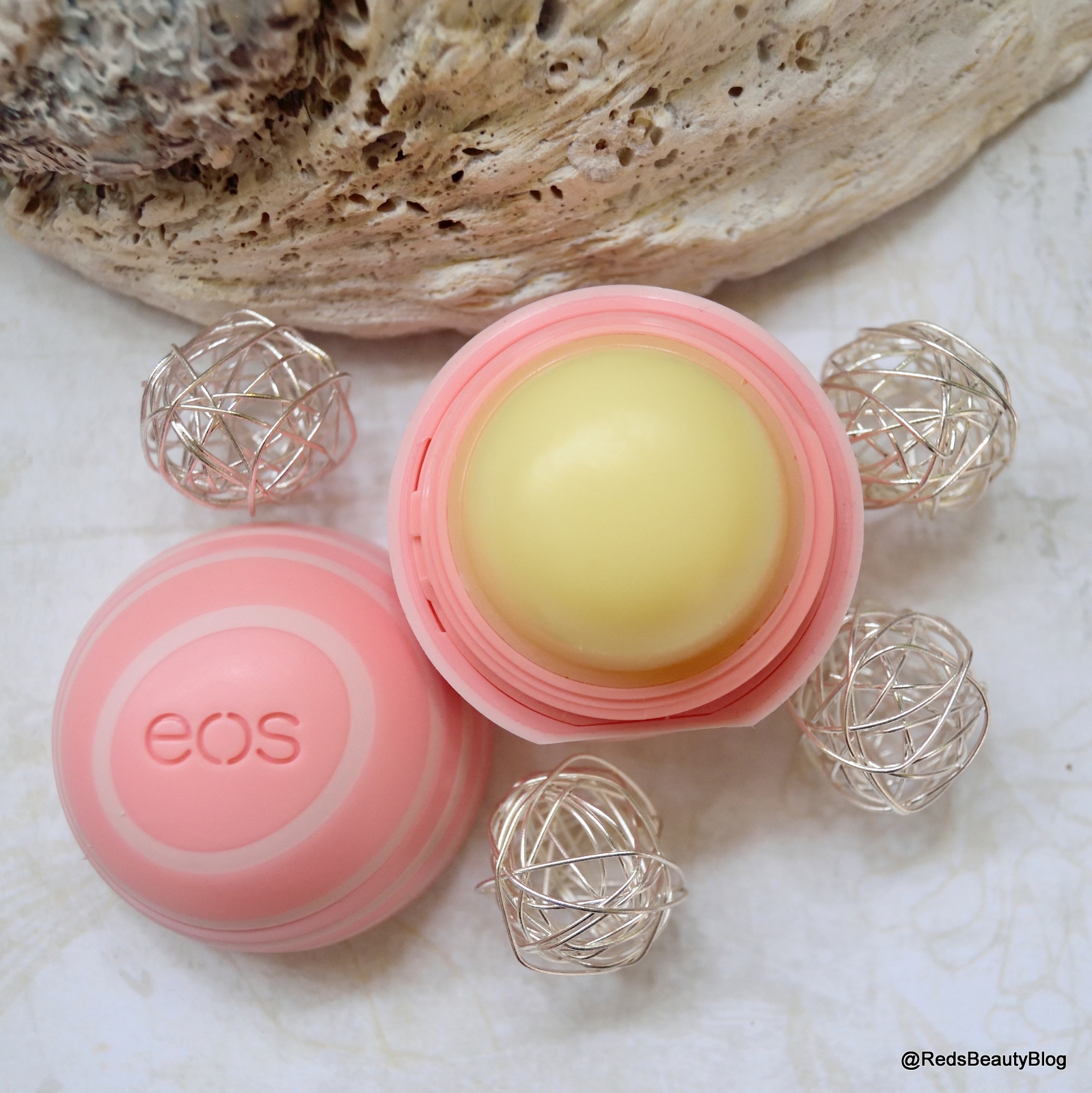 EOS Organic Lip Balm in Coconut Milk Mrs Red's Beauty Blog