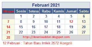 Featured image of post Gambar Kalender Februari 2021 / Beli kalender 2021 online berkualitas dengan harga murah terbaru 2021 di tokopedia!