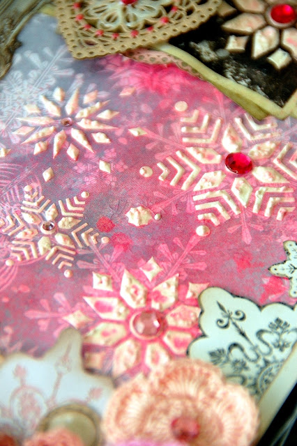 Documented Layout by Irene Tan using BoBunny Winter Wishes collection