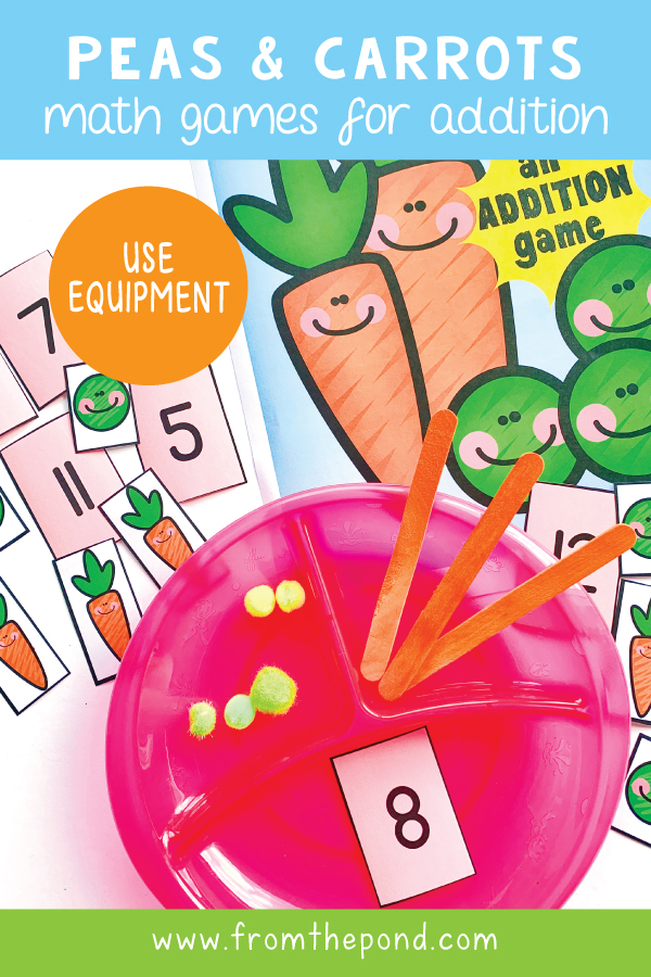 Peas and Carrots for Addition From the Pond