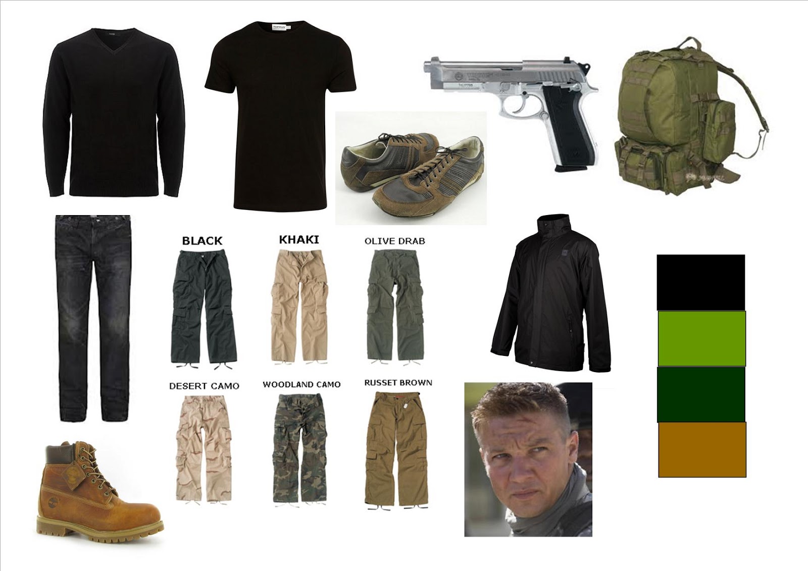 AshleyASMedia Mood boards Costumes.