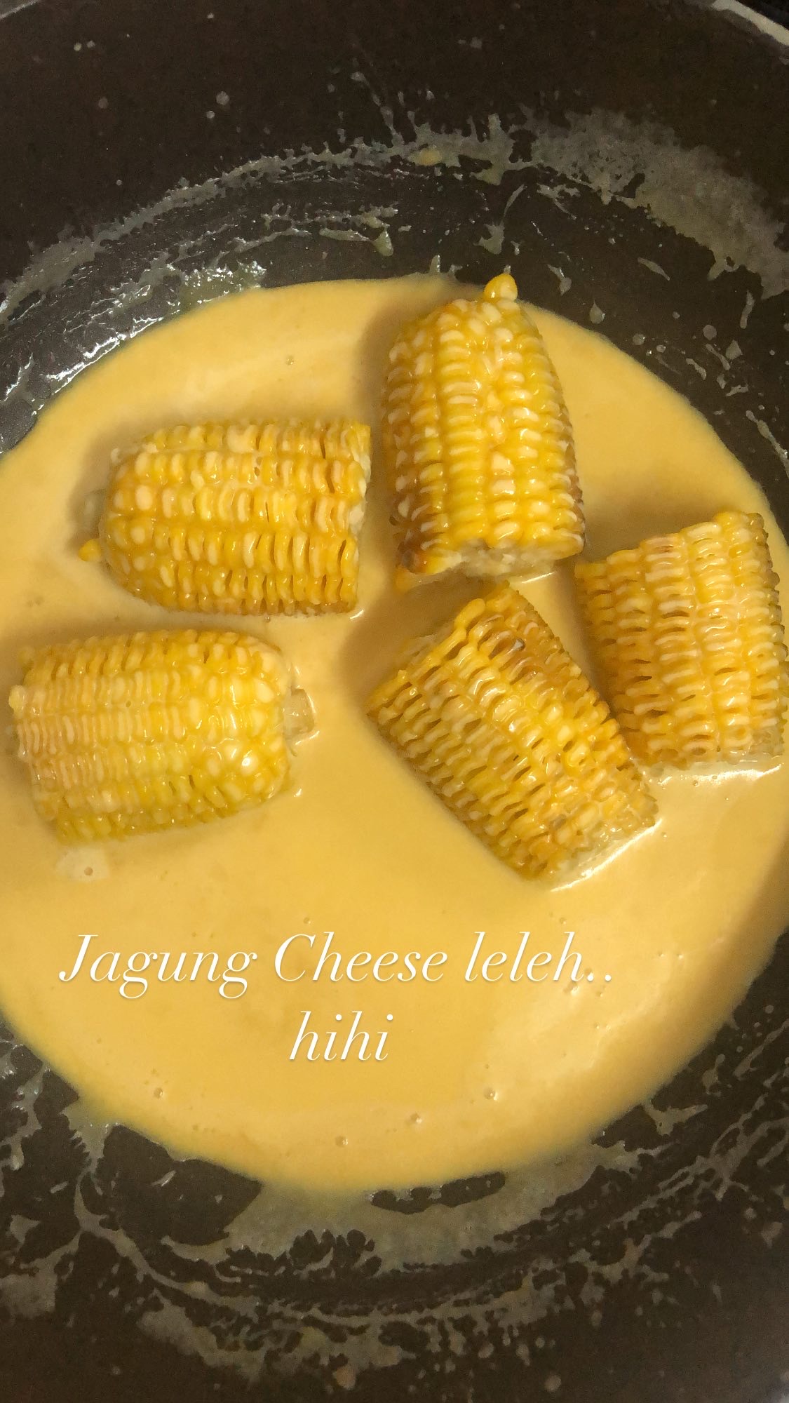 Resepi jagung cheese