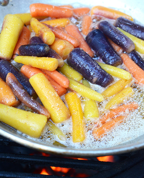 Grill Dome carrots