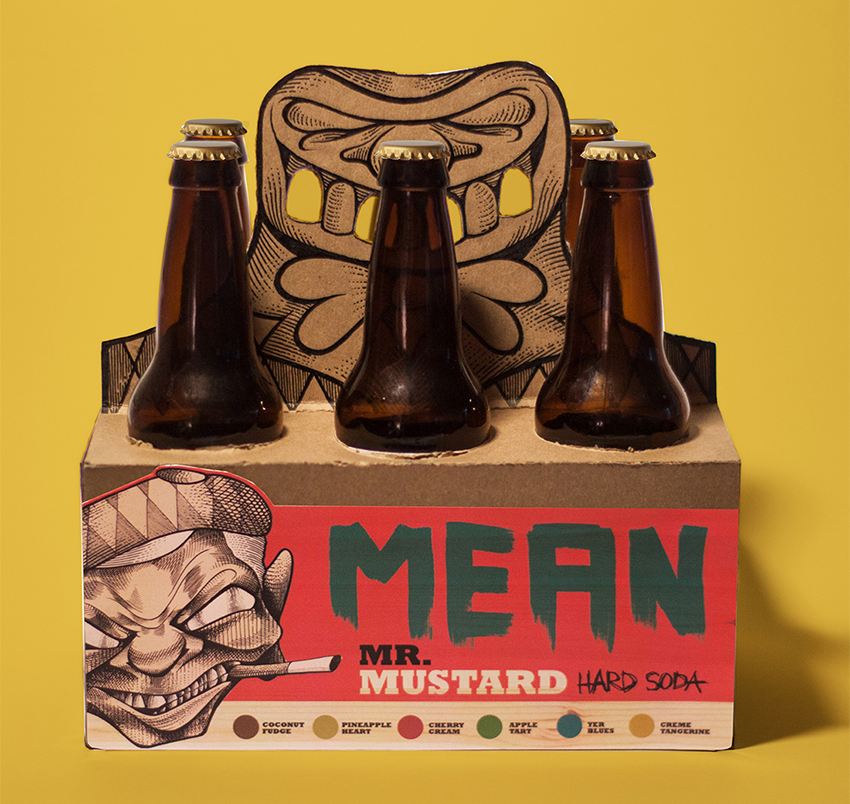 Mean Mr. Mustard Hard Soda (Student Project) .