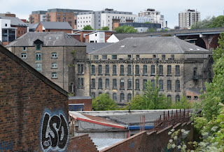 The rear of The Cluny from nearby Leighton Street