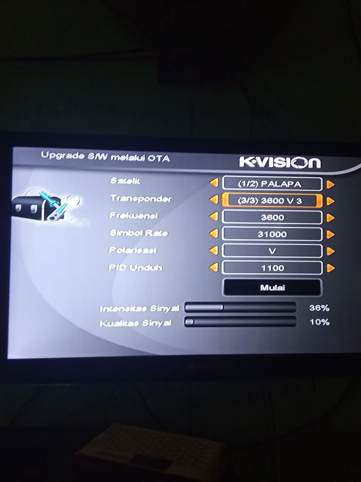 Tutorial Upgrade Gagal OTA KVISION C1000C2000 Bantuan Rx KOS Software Receiver