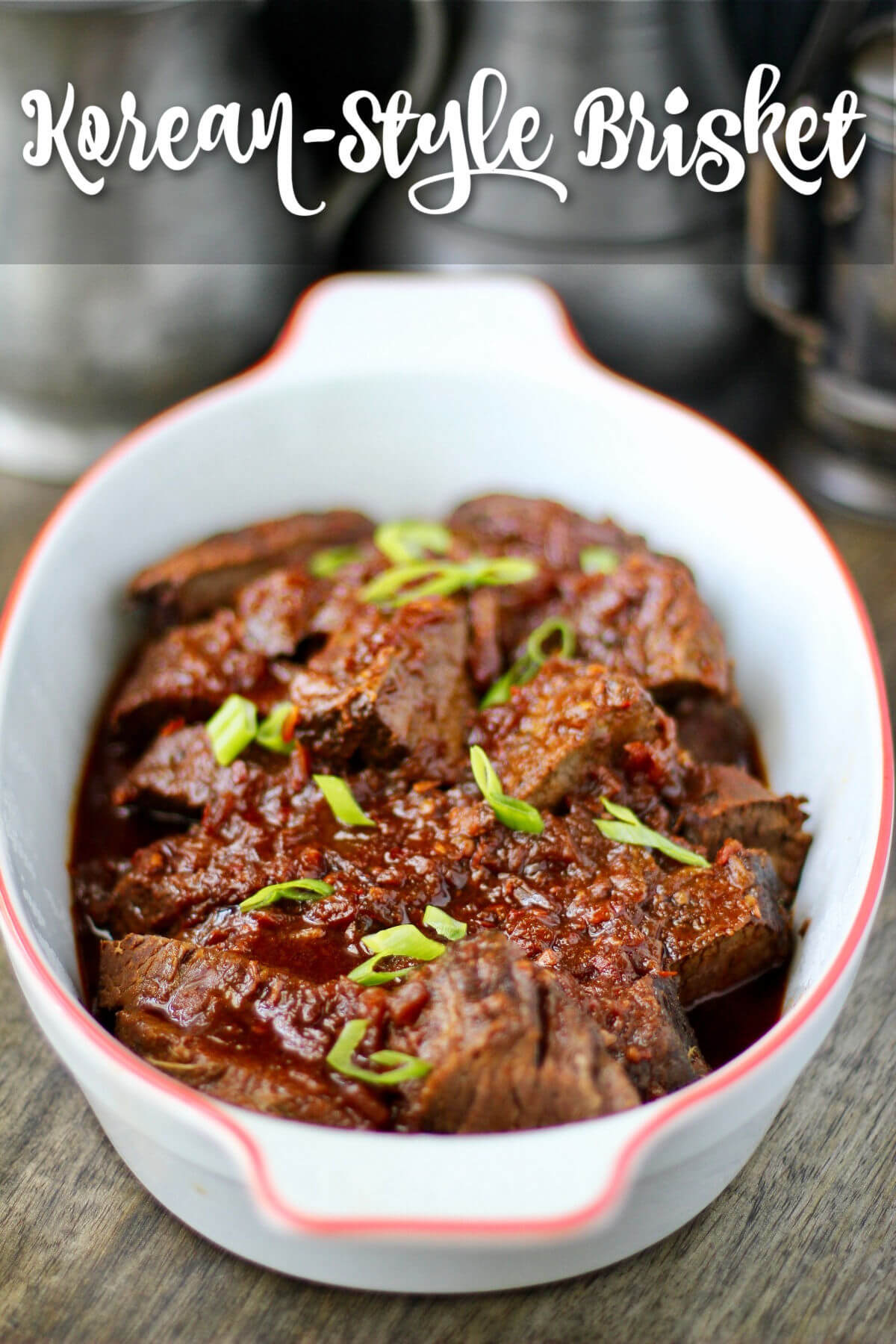 KoreanStyle ChileBraised Brisket (Instant Pot) Karen's Kitchen Stories