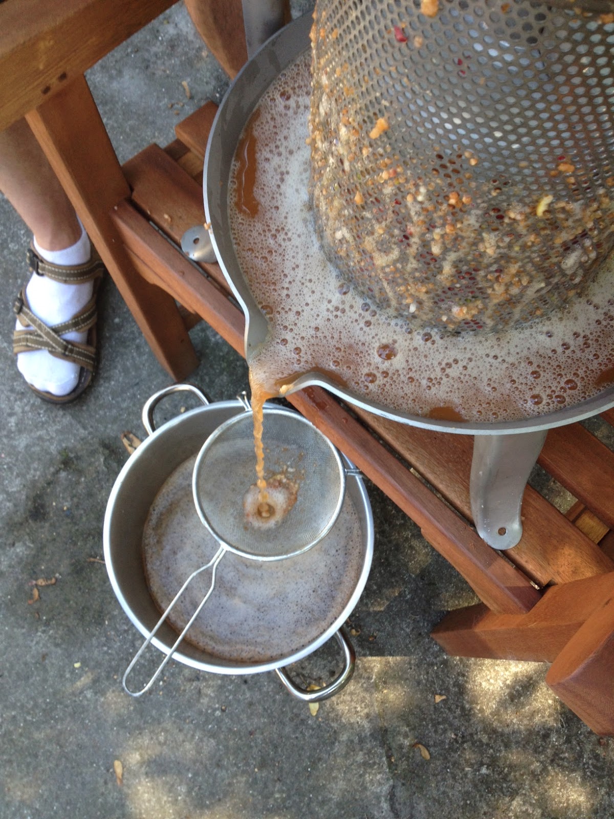 Chop Wood Carry Water Plant Seeds Juicing Apples, Cherries and Red