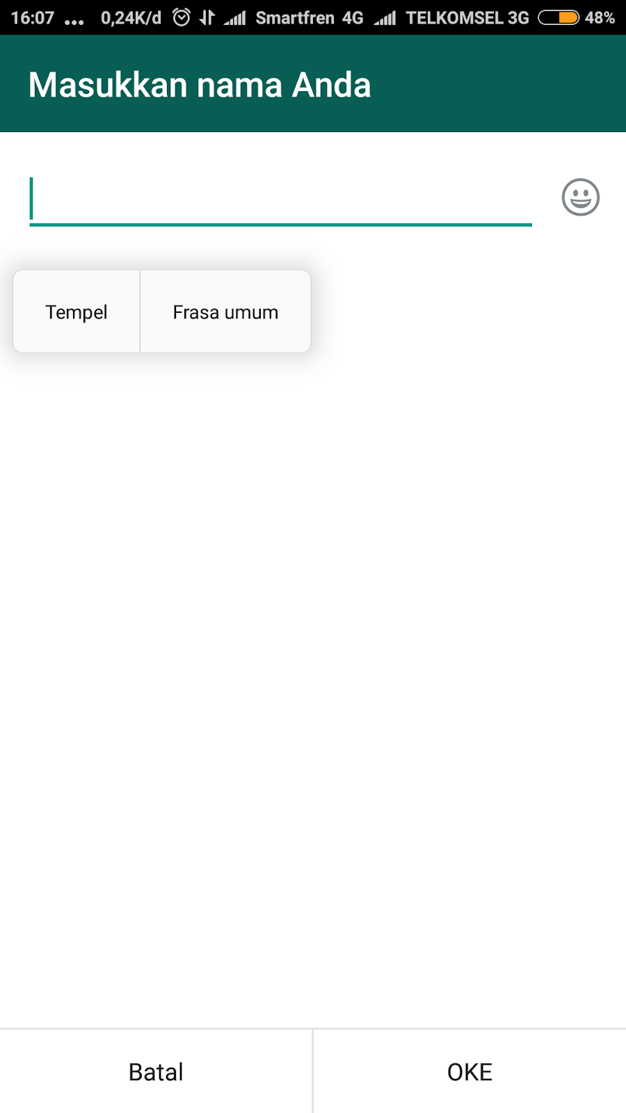 Cara membuat nama kosong di whatsapp Artikel Baru
