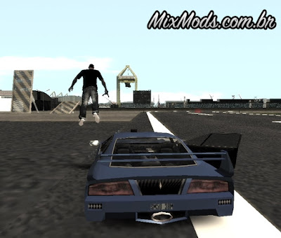 sair pelo parabrisa gta sa batidas