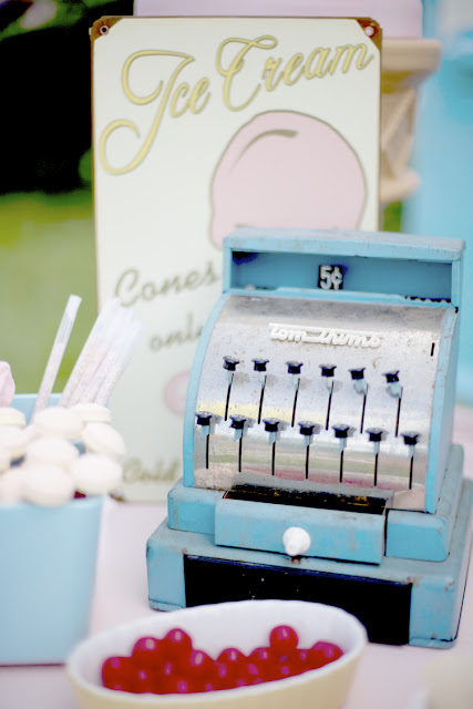 Kara s Party Ideas Ice Cream Social   Summer  Vintage Ice Cream Party  - 92