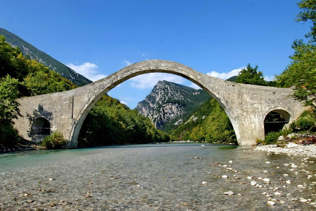 Γεφύρι Πλάκας : Ολοκληρώθηκε το έργο αποκατάστασης του ιστορικού γεφυριού
