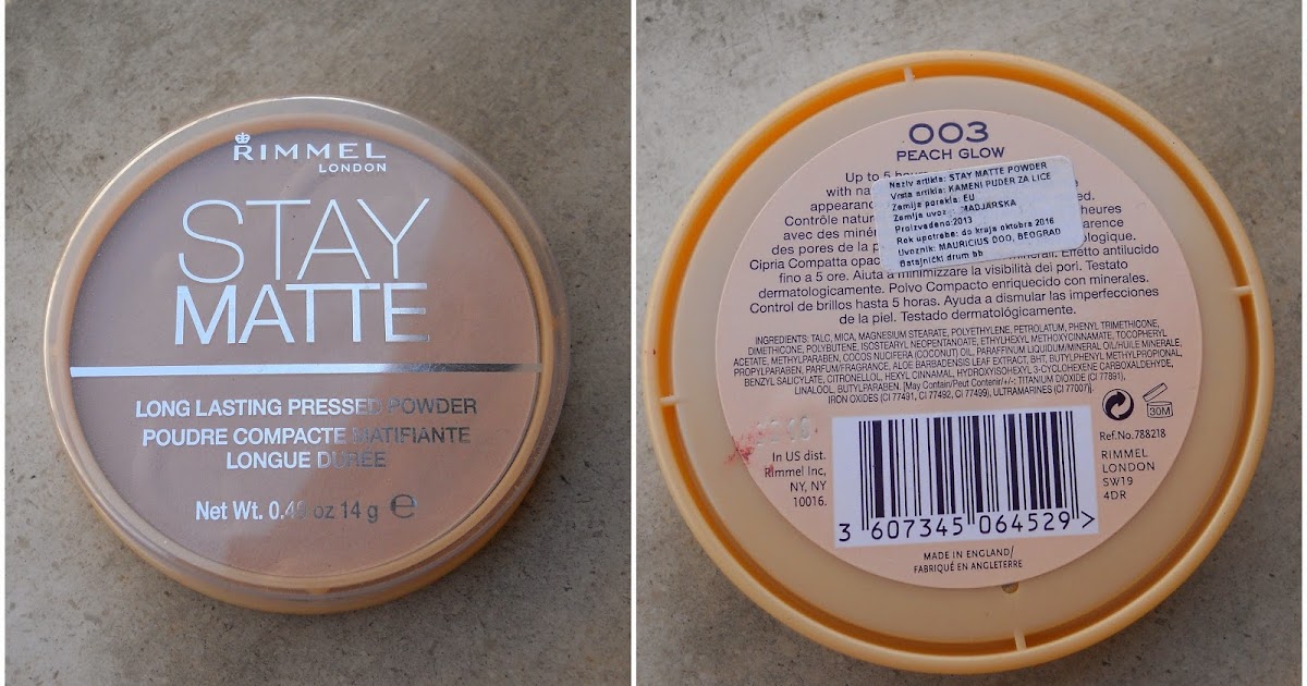 lilly rimmel stay matte