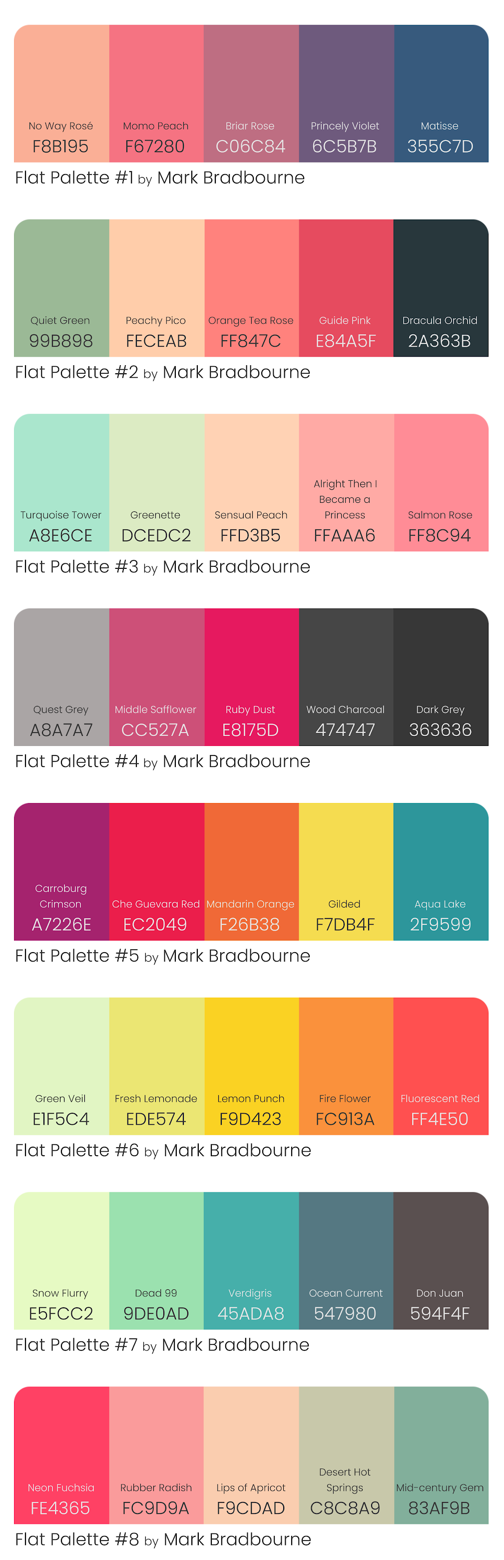 Datafam Colors: A Tableau Color Palette Crowdsourcing Project - The ...
