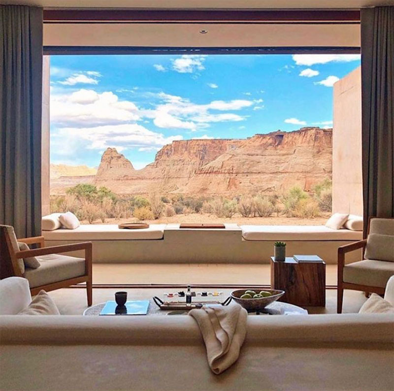 Weekday Wanderlust | Places: The Amangiri, Canyon Point, Utah