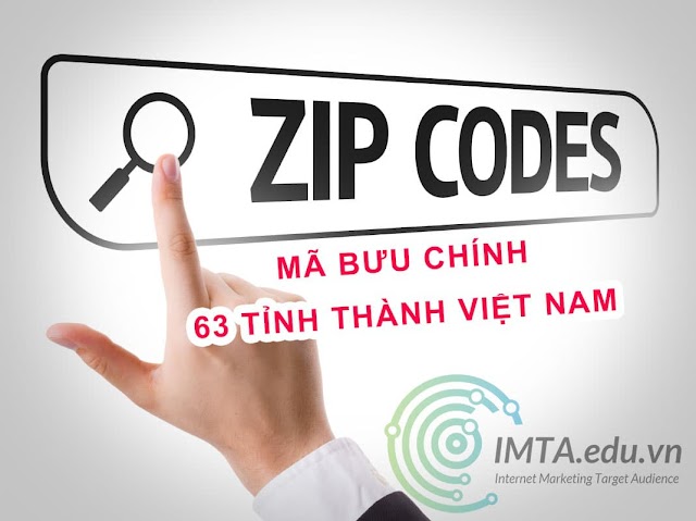 Mã bưu điện (zip code) là gì? Tra cứu mã bưu chính 63 tỉnh