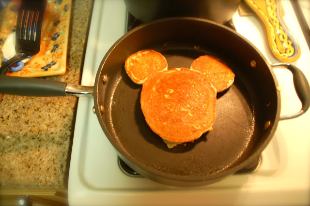 Disney Sisters: National Pancake Day and a Hidden Mickey