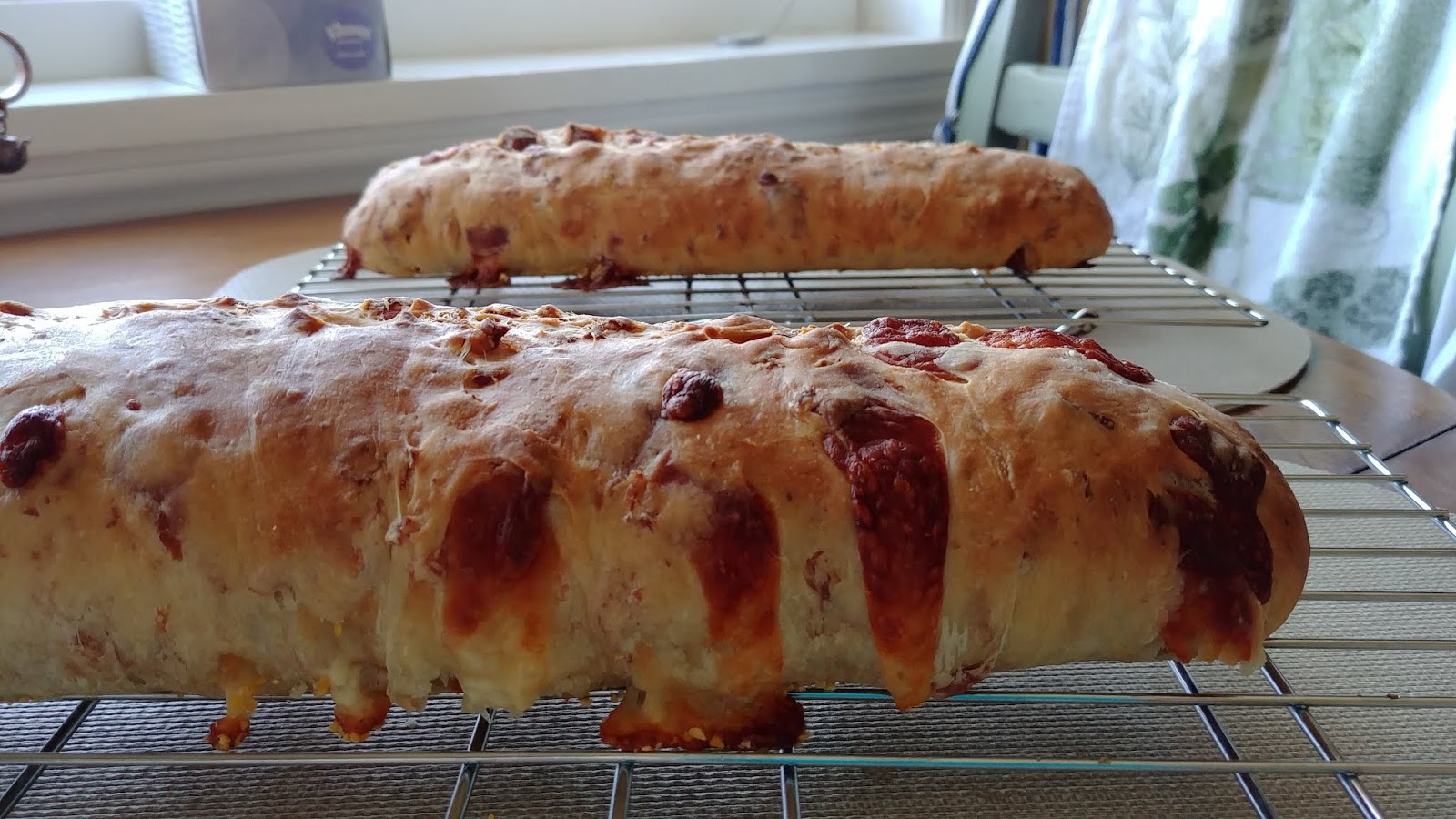 Yum Yum Prosciutto Bread with Provolone