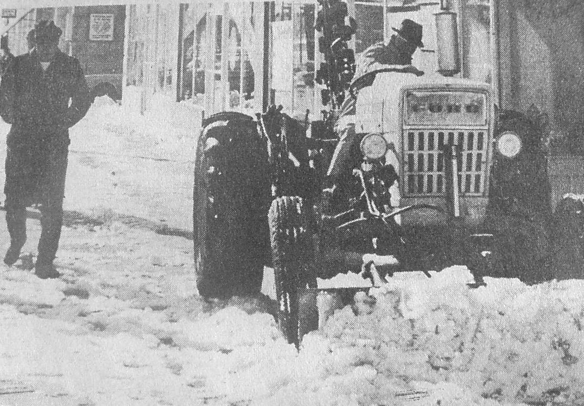 IMAGES OF OUR PAST FEBRUARY 10, 1973. THE GREATEST SNOWFALL IN