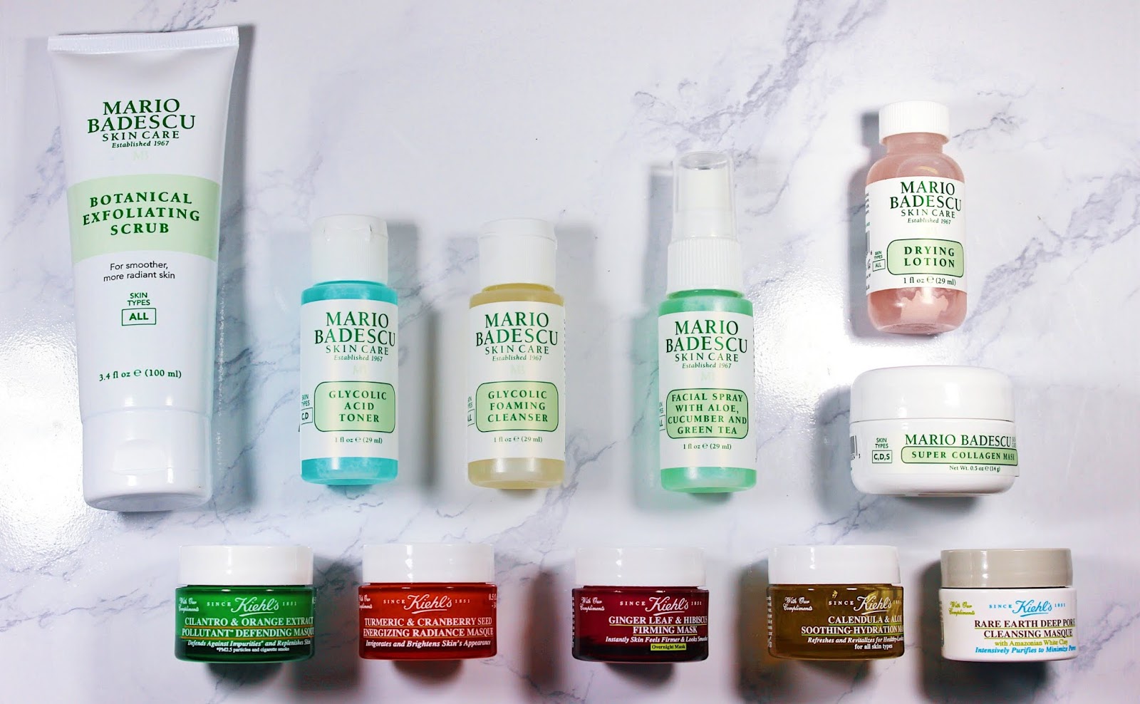 Skincare Haul + Kiehl's Face Mask Guide 2018 Hannah Ra