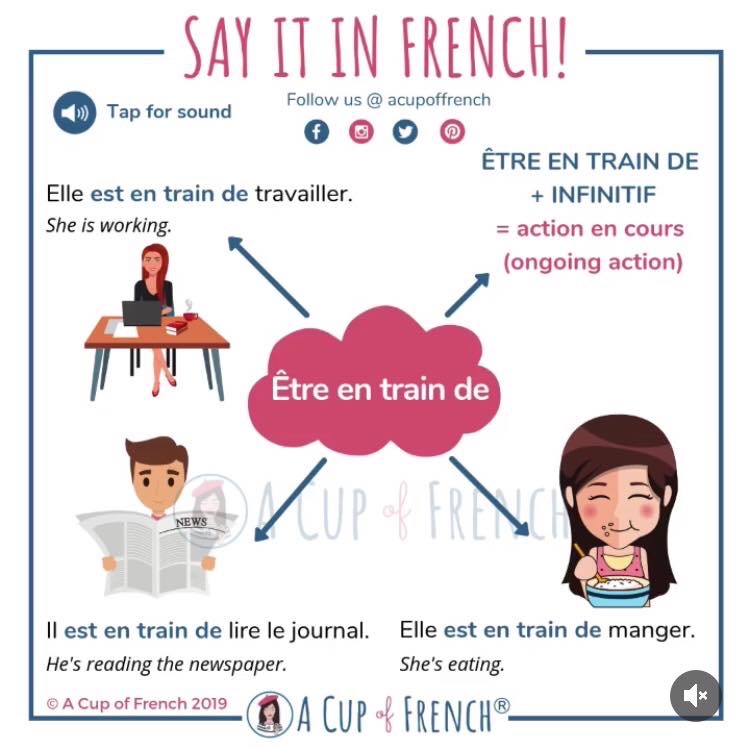 Etre En Train De Faire Venir De Faire übungen LA PROF DE FLE: febbraio 2014