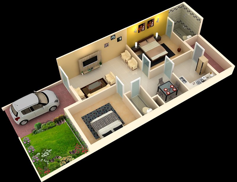 3D Home Plans