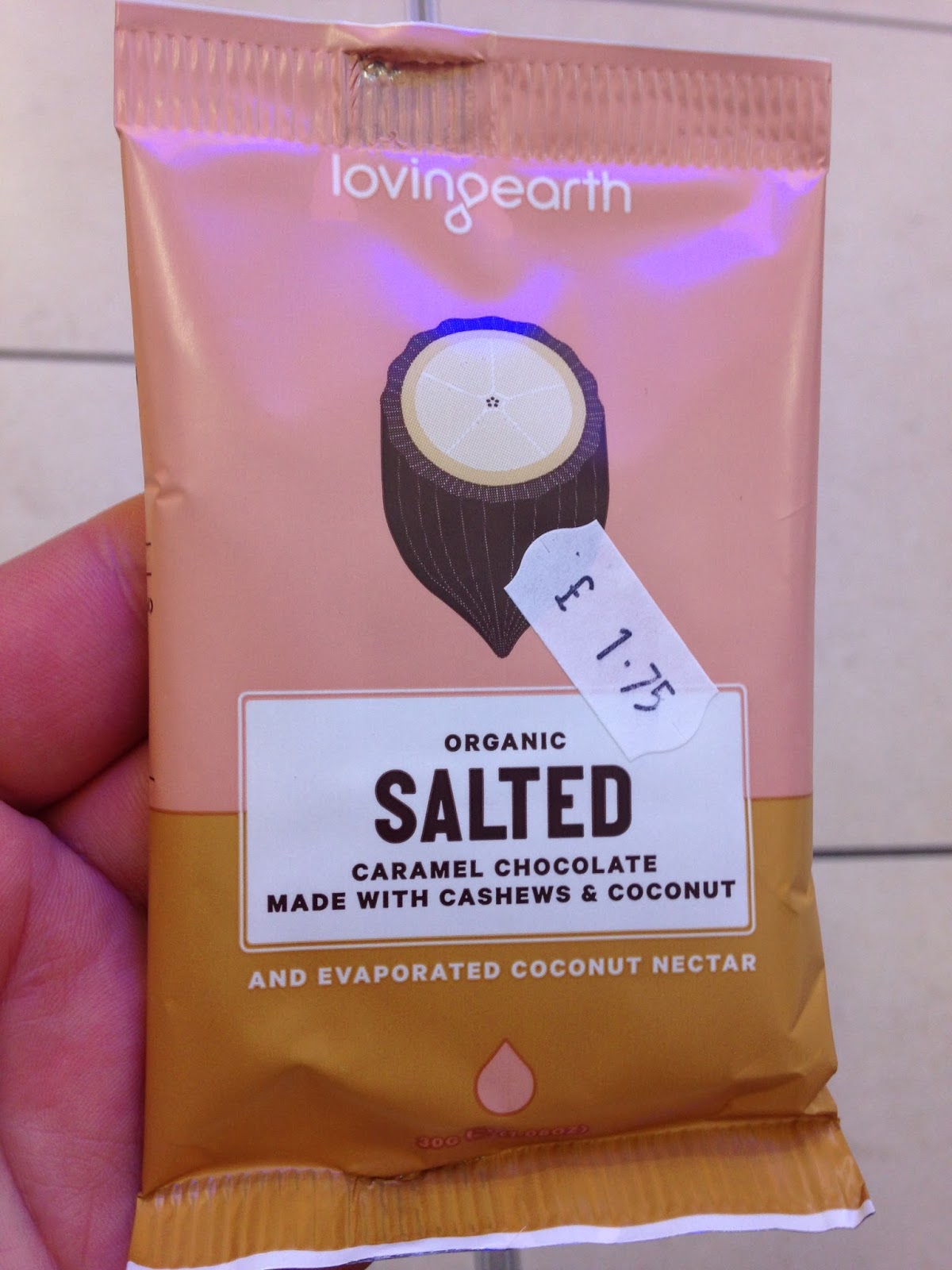 Loving Earth Organic Salted Caramel Chocolate