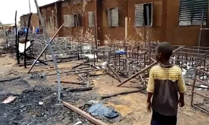 News, World, Death, Children, School, Niger, Accident, Niger elementary school fire died 20 children