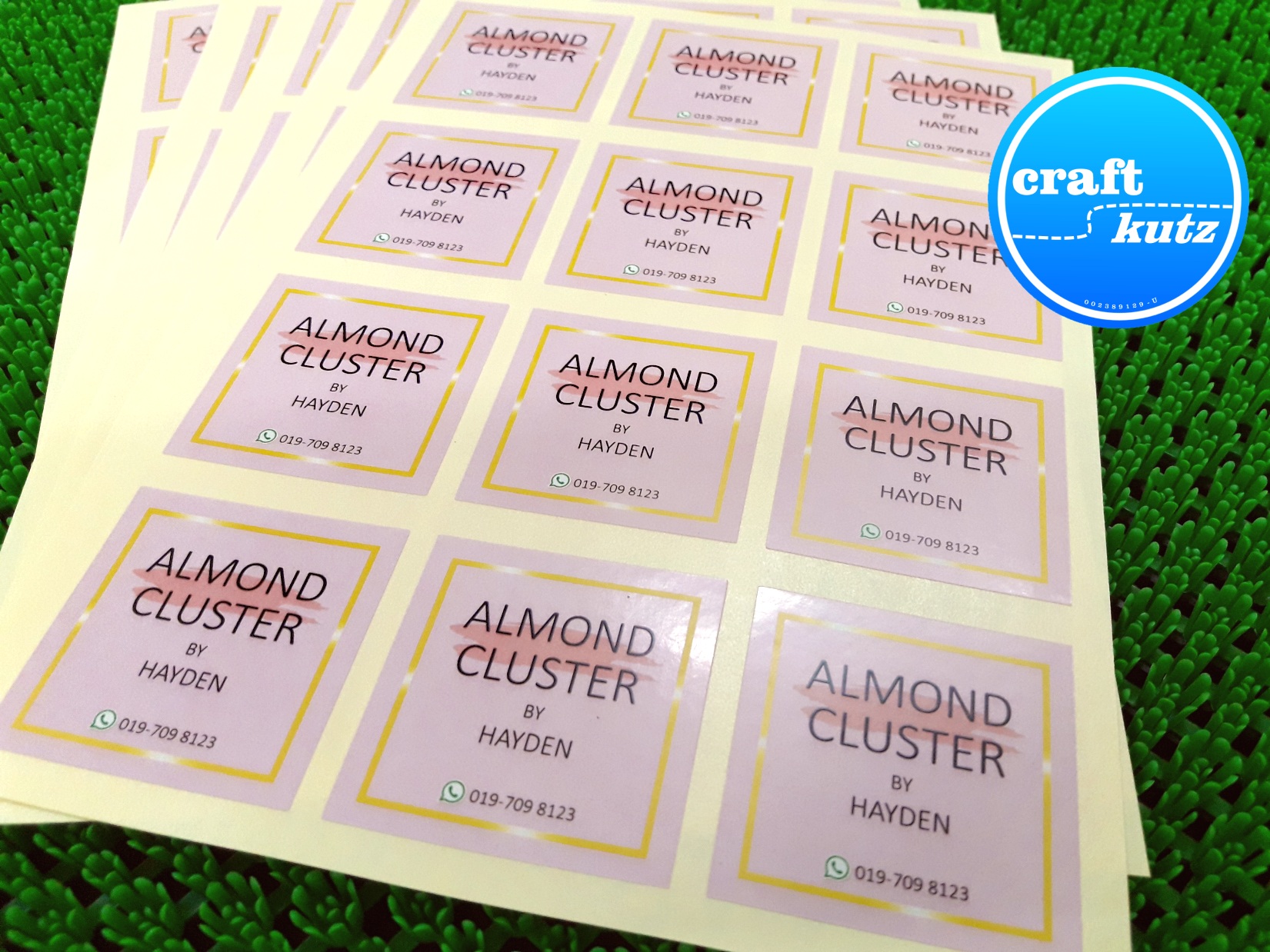 Homemade Product Labeling Craft Kutz