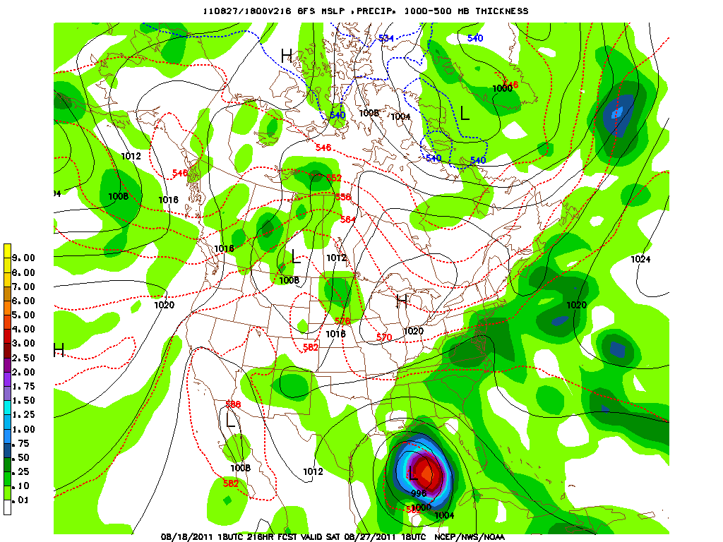 Wright Weather Consulting Weather Blog: GFS Long Range Model Continues