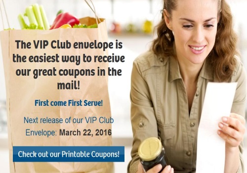 Websaver VIP Coupons Envelopes Coming March 22